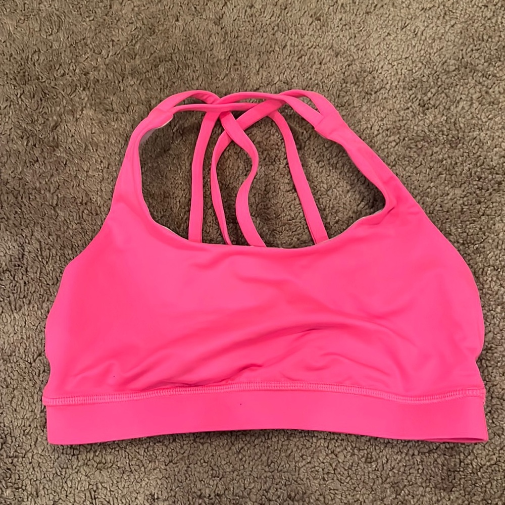 Lululemon size 6 energy bra